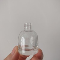 Flacon de parfum pour voiture en verre transparent avec bouchon à vis, capacité 10 ml, impression sérigraphique, MOQ 100 pièces, cosmétique