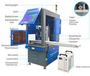 ODM OEM Jpt Mopa Raycus 20W 30W 50W 60W 100W 200W Tự Động <span class=keywords><strong>Laser</strong></span> Đánh Dấu CCD Tầm Nhìn Máy Ảnh Sợi <span class=keywords><strong>Laser</strong></span> Máy Khắc - Product Image 6