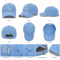 Casquette de baseball vintage brodée personnalisée style streetwear, casquette classique en coton pour homme, ajustable, unisexe, avec logo, fabricant OEM ODM