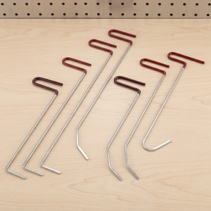 Pour la réparation de bosses sans peinture, ensemble de 7 tiges professionnelles en acier inoxydable 420, Porsche - Product Image 3