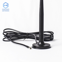 Antenne intérieure 4G 700-960MHz/1710-2700MHz Antenne de communication noire de haute qualité pour l'Internet des objets