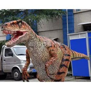 Costume de dinosaure mobile, nouveau, pour parc d'attractions