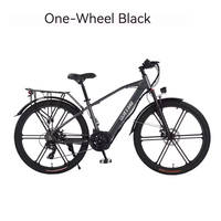 Vélo électrique WindChaser 36V avec batterie 6-15Ah, frein hydraulique à 7 vitesses, design moderne, 350W Sepeda Listrik