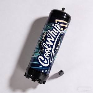 Réservoir de gaz industriel haute pression en métal pour crème fouettée (CO2/N2) – Idéal pour les outils de pâtisserie et la préparation de desserts (gaz pour crème) - Product Image 3