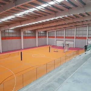 Construcción de una estructura de acero Modular, estadio de baloncesto deportivo prefabricado