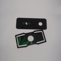 Panel Lensa Pelindung Layar Kaca Tempered Gorilla Hitam Cetak Sablon Sutra 0.55mm 1mm 2mm Kustom