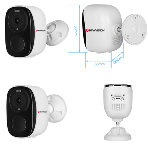 O-Kam كاميرا واي فاي لاسلكية صغيرة عالية الدقة داخلية 3mah بطارية طاقة شمسية بتدوير بطارية احتياطية طويلة - Product Image 6
