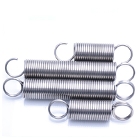 Ressorts latéraux de moto en spirale en acier inoxydable personnalisés, vente en gros, ressort d'extension d'échappement à double crochet