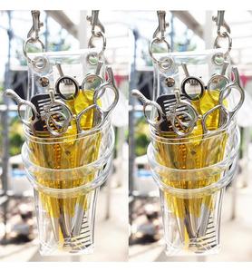 Diktik Tok — sac ciseaux transparents chauds, sac pour soins d'animaux, sac Portable à ciseaux à découper pour barbier - Product Image 3