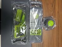Duurzame Handmatige Fruitgroentesnijder 12 In 1 Voedselchopper Multifunctionele Snijmachine Keukenaccessoires Snijder