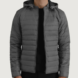 Fabricante de Ropa de Invierno, Chaqueta Acolchada para Hombre, Ligera, Informal, con Logotipo Personalizado - Product Image 1