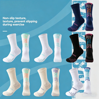 Chaussettes de sport rembourrées, chaussettes de compression Elite pour le basketball, chaussettes respirantes pour la course à pied, le cyclisme et les activités athlétiques pour hommes