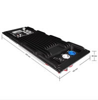 Module d'Amplification de Puissance Audio Numérique Class D 2025 Professionnel 400W 2 Actif 2 Canaux pour Enceinte Line Array avec DSP
