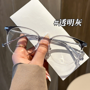 Monturas de gafas ópticas redondas Danyang para mujer 8145, montura completa de acrílico con protección contra la luz azul. - Product Image 4