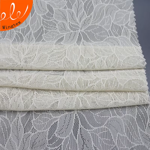 Tela de Encaje de Tul de Nailon 89% y Elastano 11%, Tela de Encaje de Lujo con Bordado de Alta Gama 2023 - Product Image 4