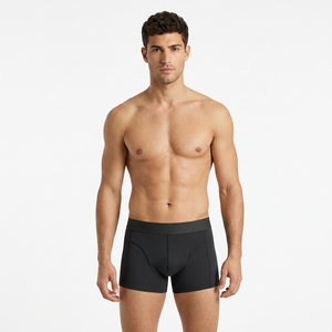 <b>Custom</b> Embroidered Logo Men's Breathable Modal Eco-Friendly Knitted <b>Boxers</b> Briefs Disposable Underwear - Product Image 2