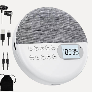 Reproductor de CD Portátil de Fábrica, Altavoz HIFI Antichoque, Reproductor de MP3 Walkman para Aprender, Correr y Deportes al Aire Libre - Product Image 2