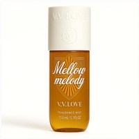 150ml Vv Love-Mellow Melody - Bruma Corporal Perfumada Líquida para Mujer, Spray Corporal Floral Suave de Larga Duración, Uso Diario, Francia