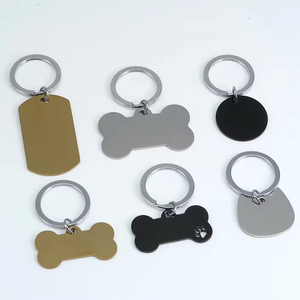 Gravierbarer Metalls chl üssel bund Benutzer definierte Edelstahl Schlüssel bund Metalls tempel Schmuck Schlüssel ringe Tags Geschenke für X Mas DIY Crafts - Product Image 5