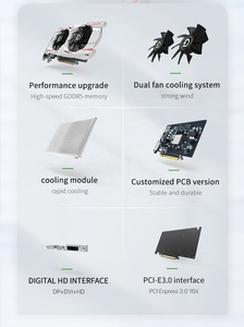 <span class=keywords><strong>Precio</strong></span> bajo GPU GeForce <span class=keywords><strong>GTX</strong></span> <span class=keywords><strong>1050</strong></span> <span class=keywords><strong>Ti</strong></span> PC <span class=keywords><strong>Tarjeta</strong></span> de video de doble ventilador GPU <span class=keywords><strong>GTX</strong></span> <span class=keywords><strong>1050</strong></span> <span class=keywords><strong>Ti</strong></span> 4GB GDDR5 <span class=keywords><strong>Tarjeta</strong></span> gráfica para juegos de 128 bits - Product Image 4