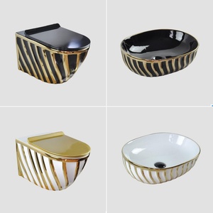 <span class=keywords><strong>WC</strong></span> suspendu en céramique pour salle de bain, toilettes flottantes colorées, <span class=keywords><strong>WC</strong></span> mural avec réservoir encastré, design de luxe - Product Image 1
