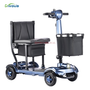 Scooter Eléctrico Plegable y Portátil de Aleación de Aluminio de Fábrica de 270 W para Personas Mayores y Discapacitadas - Product Image 1