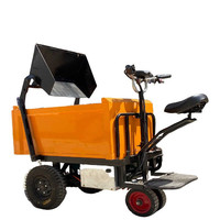 Camion à benne basculante électrique à trois roues en acier inoxydable, tricycle motorisé pour passagers et marchandises, à usage industriel