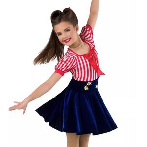 Donne adulte moderno abito da ballo latino Jazz set di body con frange a rete per Performance di pattinaggio di ginnastica - Product Image 5