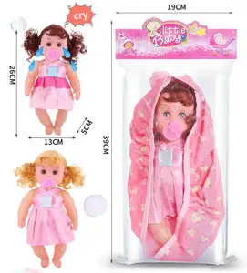 Reborn Baby Doll Silicone Soft Body Comforting Sleep Soft Cute Dress Up Hot Selling Girl Toys