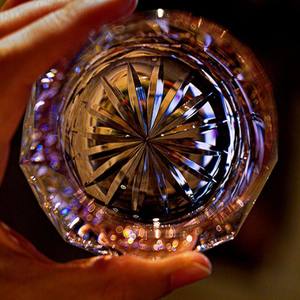 Verre à <span class=keywords><strong>whisky</strong></span> réutilisable en cristal K9 à base épaisse, coupe diamant, 200 ml, lourd, de luxe, coupé à la main, verre à <span class=keywords><strong>whisky</strong></span> à l'ancienne, sans plomb - Product Image 4