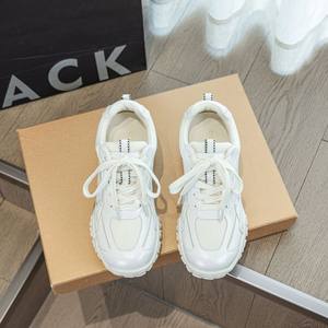 Zapatillas de verano transpirables de malla para mujer, estilo occidental, versátiles, de una sola capa, con aumento de altura, para entrenamiento alemán. - Product Image 4