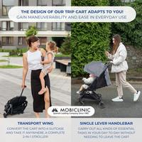 Porte-bébés compacts pliants portatifs poussettes légères de bébé de sécurité pour 0-3 ans