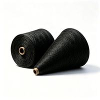 Haute ténacité standard 7 #   Fil à anneaux gris 32S 100% polyester à torsion normale pour la couture, le tissage et le tricotage