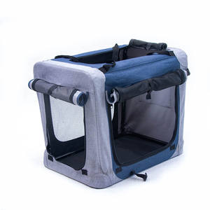 Offre Spéciale doux pliable confortable chien de compagnie caisse de voyage lavable Oxford tissu chien chat Cage souple anti-rayures maille caisse pour animaux de compagnie - Product Image 1
