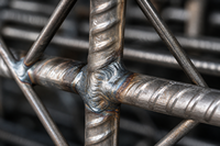 Panneau de plancher structurel en barres de treillis galvanisées pour système de plancher en béton préfabriqué, haute capacité de charge