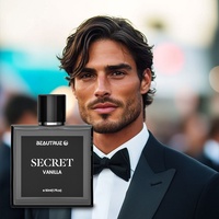 Marque privée pour hommes, parfum original infusé aux phéromones, longue durée 72h pour hommes, eau de Cologne, vanille, parfum de pomme et de lotus