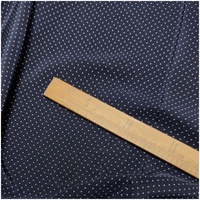 Tissu de haute qualité à pois, large et respirant, 100% soie de mûrier, crêpe de Chine, pour chemisier ou robe femme printemps-été
