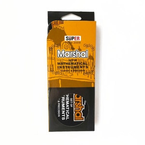 Lot de 9 kits de papeterie mathématique en métal Super Marshal de qualité supérieure en boîte métallique pour la vente en gros - Product Image 6