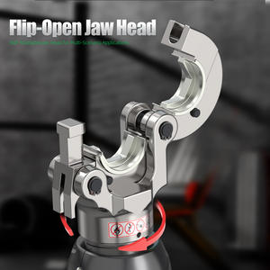 Pince à sertir hydraulique électrique rechargeable LAOA Industrial 21V avec moteur sans balais au lithium et affichage numérique, garantie 3 ans - Product Image 2