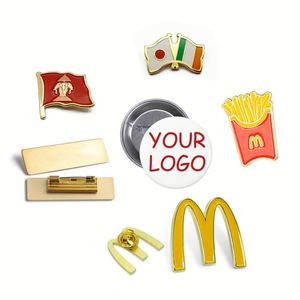 Pin de solapa de esmalte suave y duro, tipo insignia, de metal, personalizado con logotipo, con diseño de anime, Kpop, animales, lindo, barato, al por mayor, con aguja larga, para souvenirs y distintivos de orgullo. - Product Image 4