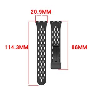 Correa de Repuesto Deportiva de Silicona Transpirable con Diseño de Bucle y Hebilla Magnética para Huawei Band 11/11Pro, Venta al Por Mayor - Product Image 3