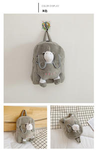 Çocuk sırt çantası sevimli peluş sırt çantası anaokulu sonbahar ve kış okul çantası erkek ve kız için - Product Image 5