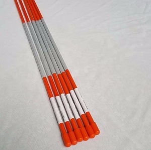 Poteau de signalisation de voie en fibre de verre de 5/16 po x 48 po à haute réflectivité pour extérieur, pour déneigement - Product Image 2