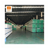 Panneau sandwich discontinue Guangxing PU PIR pour chambres froides industrielles, congélateurs, refroidisseurs et réfrigérateurs