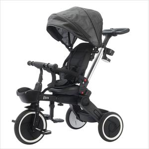 Vente en gros de tricycle multifonctionnel nouveau modèle CHAUD avec pneu en PU 12 pouces/10 pouces guidon en <span class=keywords><strong>TPR</strong></span> tricycle pliable en vente - Product Image 5