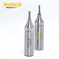 BoMeiJK Fraise droite TCT à 2 dents haute vitesse pour CNC, pour le travail du bois, avec personnalisation ODM/OEM, angle de hélice 45°