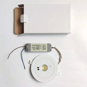 Trần gắn 3 Wát UFO Spotlight bề mặt lõm xuống ánh sáng có thể sạc lại <span class=keywords><strong>LED</strong></span> khẩn cấp Downlight với pin dự phòng - Product Image 4