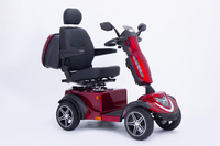 Scooter Eléctrico Ligero y Elegante R4SE en Oferta, Scooter de Movilidad de 4 Ruedas para Personas Mayores con Discapacidad, para Viajes Diarios