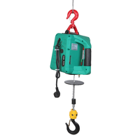 Palans de traction électriques portables de 1 tonne, utilisables en 220V ou 110V, palans de construction 5M