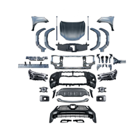 1 Set Conversion Facelift Body Kits pour 2012 2013 2014 Hilux Upgrade to 2021 Hilux REVO Style With Headlights Bumper Hood Grill